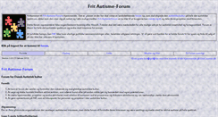 Desktop Screenshot of fritautismeforum.dk